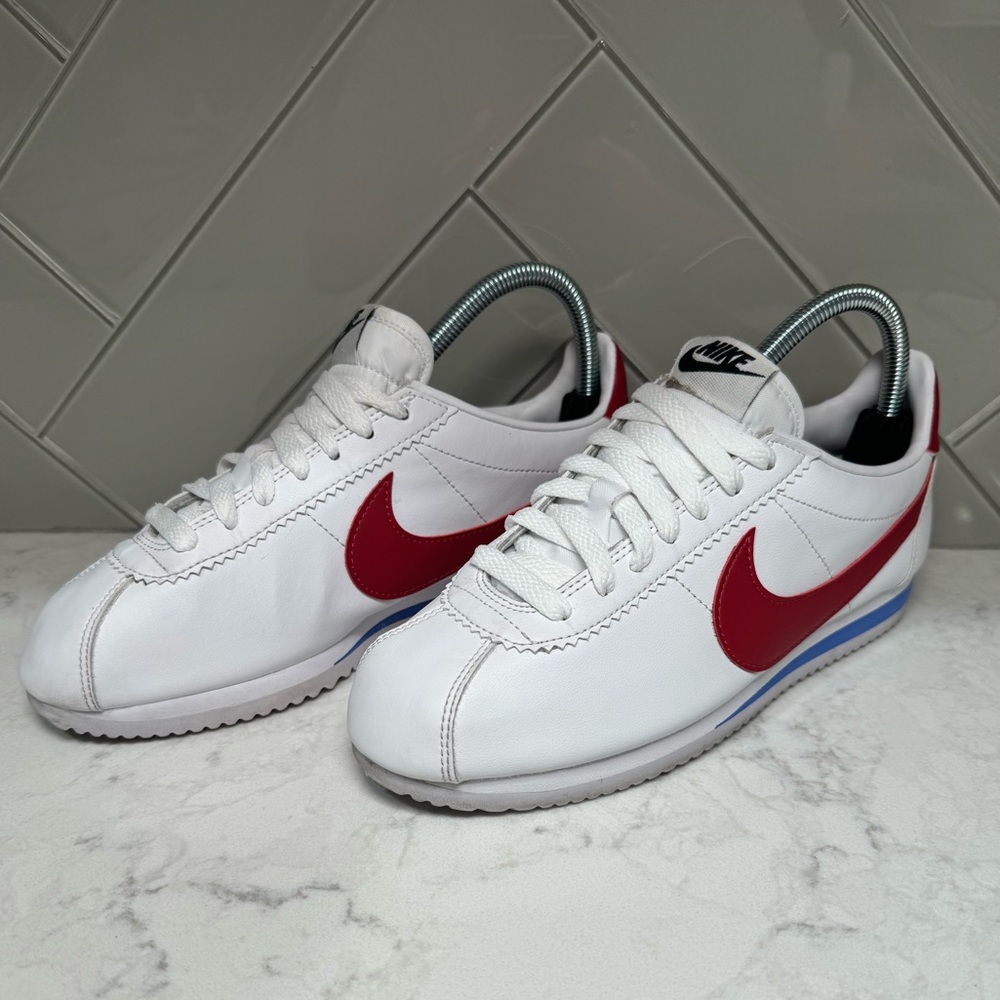 Nike Classic Cortez Forrest Gump Women's Running Shoes Size 7.5 White